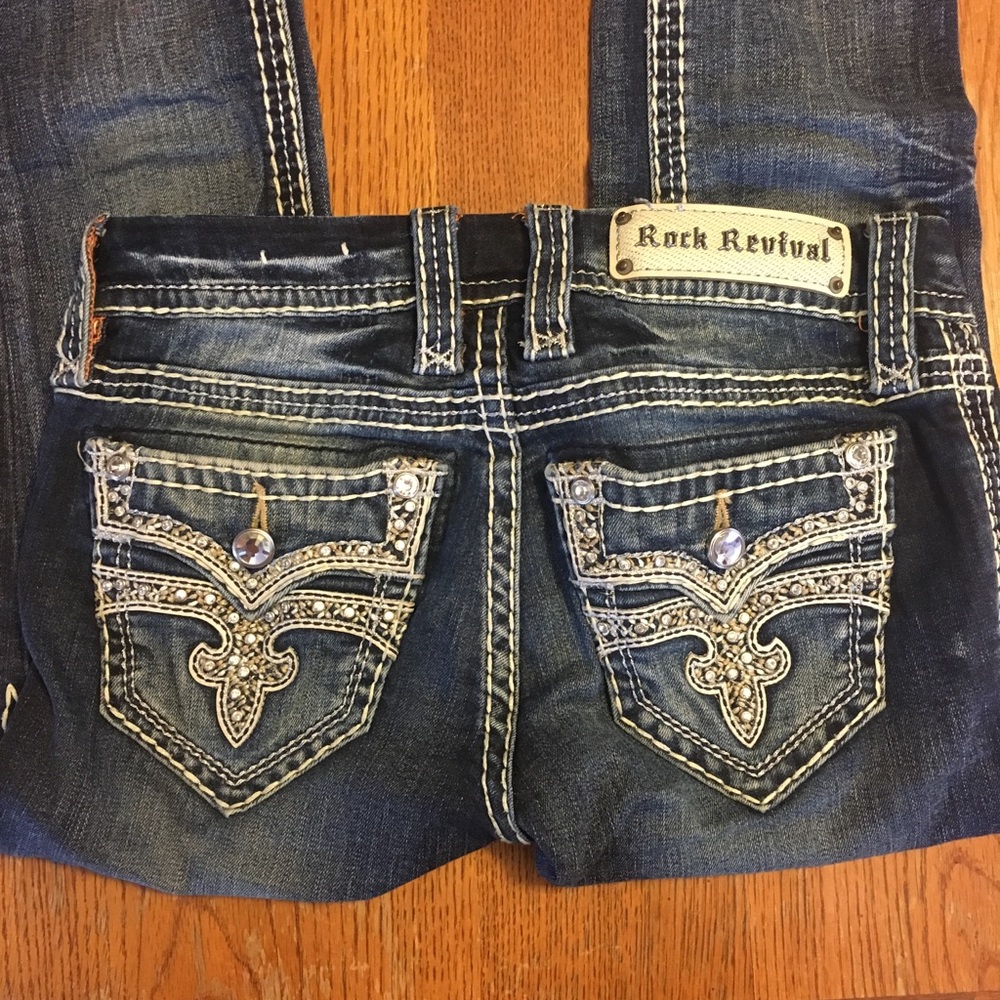 Size 24 Rock Revival Jeans